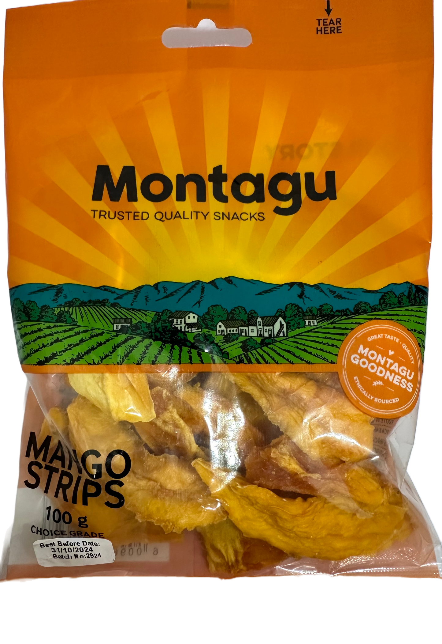 Sun Dried Mango Strips - 100g