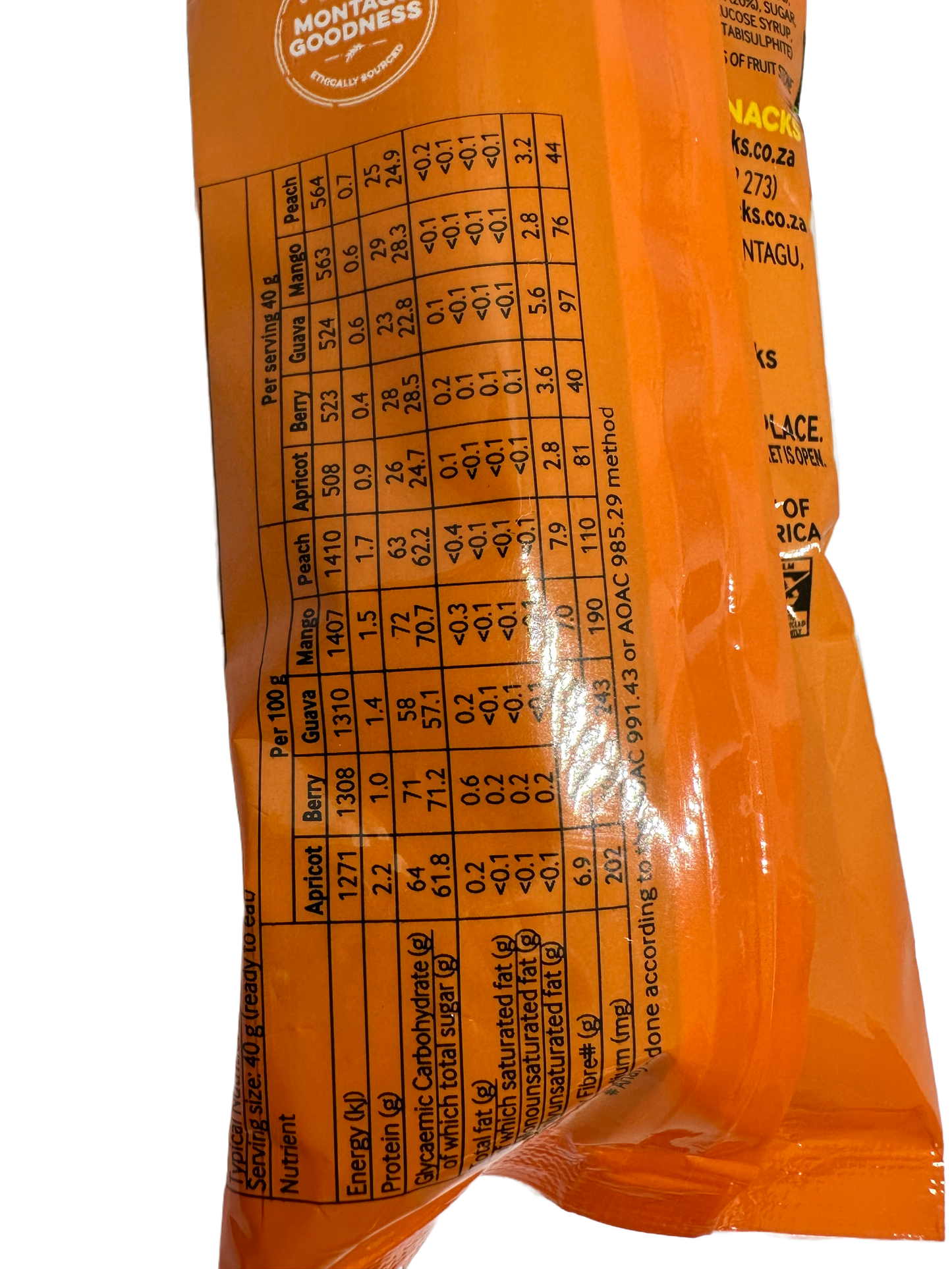 Fruit Roll Mango - 80g