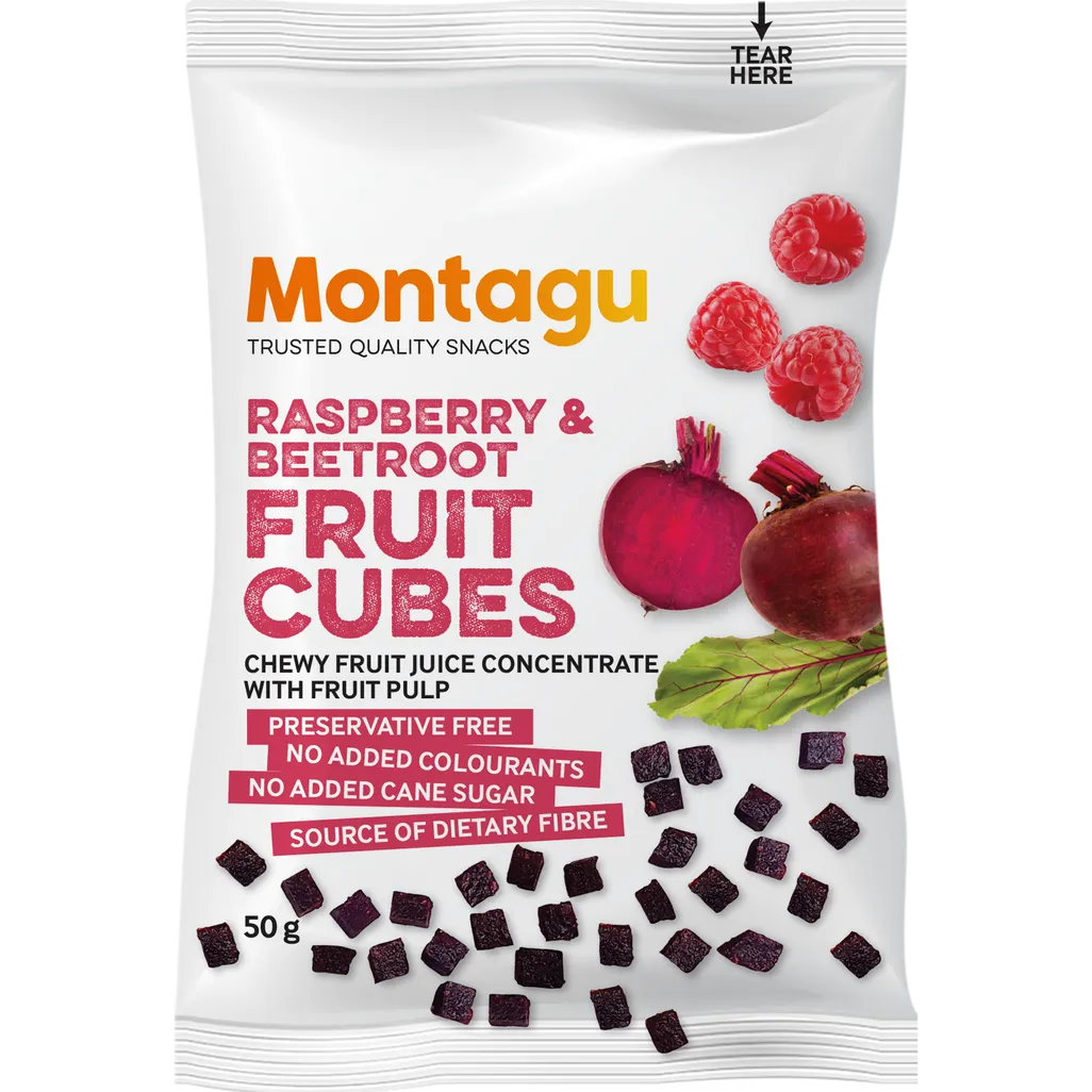 Fruit Cubes Raspberry & Beetroot - 50g