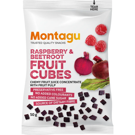 Fruit Cubes Raspberry & Beetroot - 50g