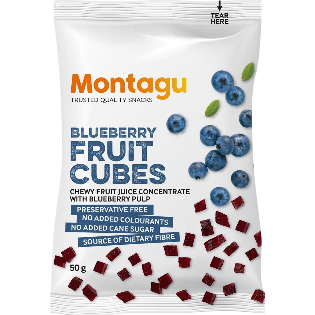 Fruit Cubes Blueberry - 50g