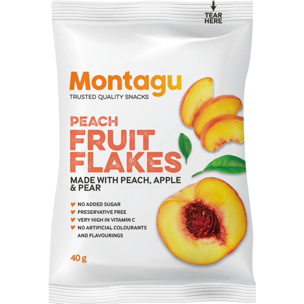 Fruit Flakes Peach - 40g