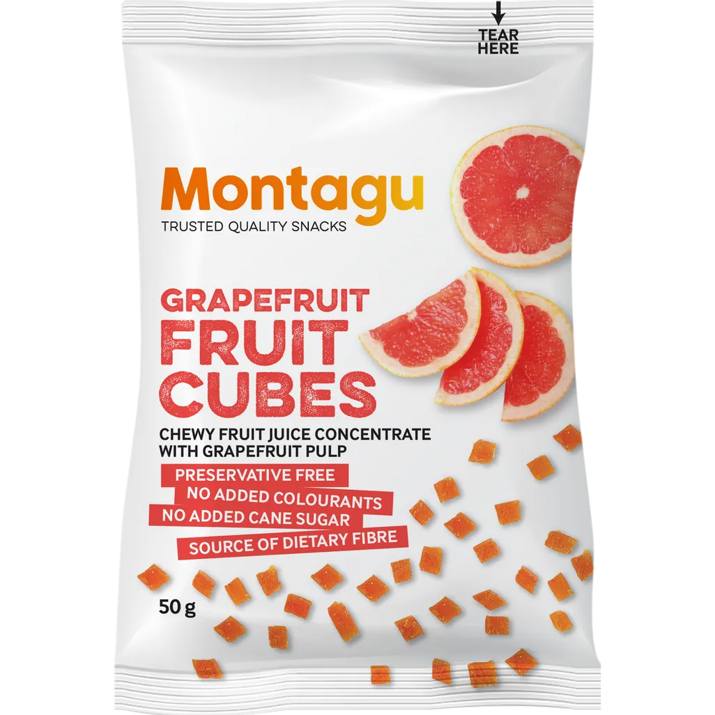 Fruit Cubes Grapefruit - 50g