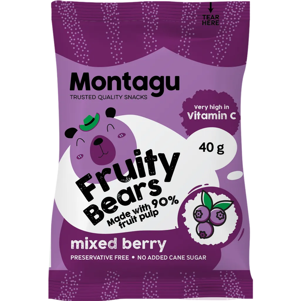 Fruity Bears Mixed Berries - 40g