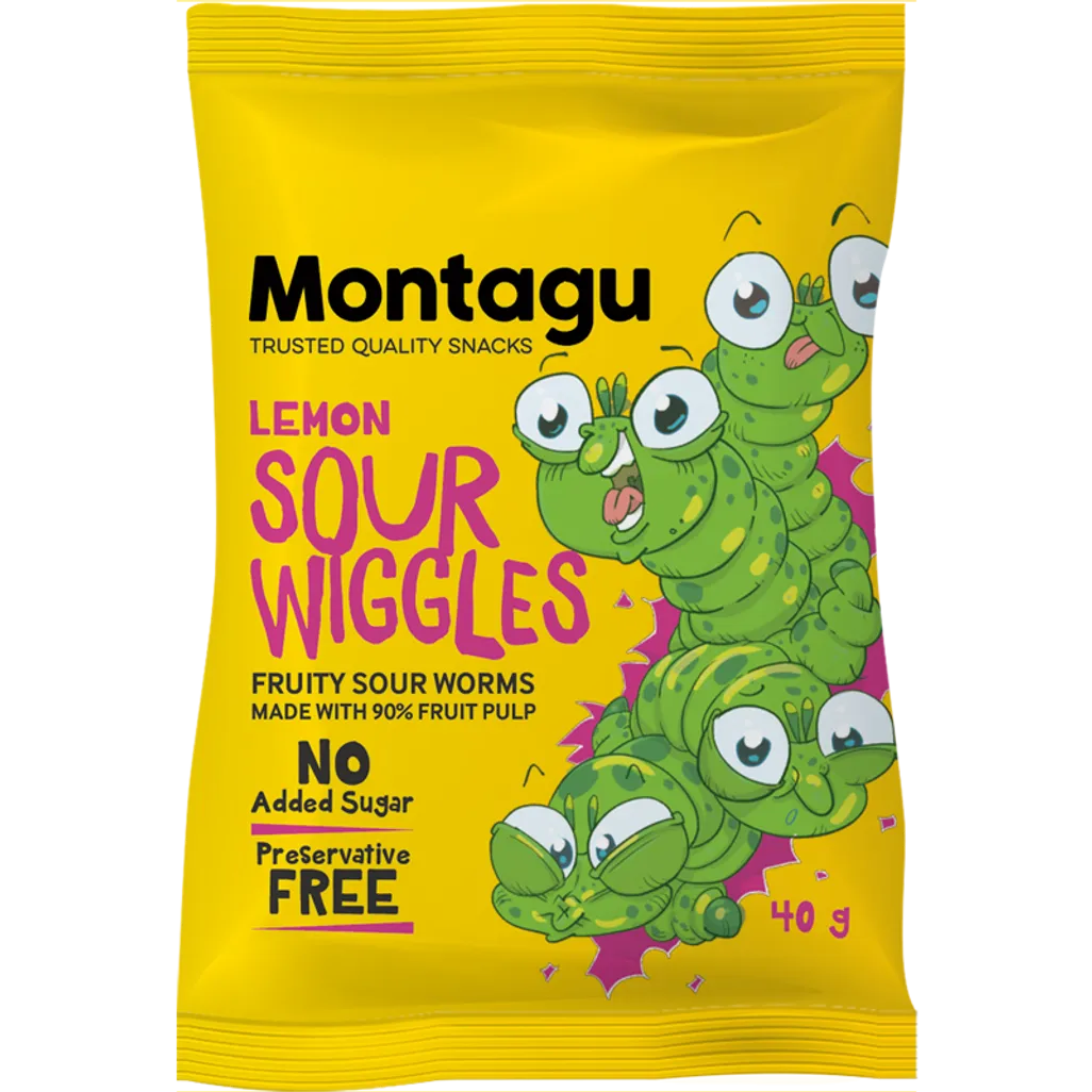 Sour Wiggles Lemon - 40g